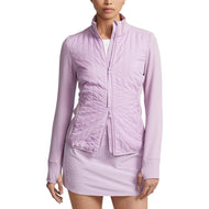 Rlx ralph lauren women cool lana buong zip jacket - light mauve