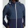RLX Ralph Lauren Wanita Hibrid Overlay -Hood Jacket - Perancis Tentera Laut/Berlian Cetakan