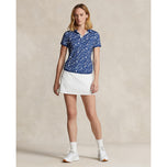 RLX RALPH LAUREN LAUREN WANITA PRINTED AIRFLOW GOLF SHART - Nautical CNV/Beach Royal