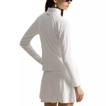 RLX Ralph Lauren Women's Active Cable Full Zip Golf Jacket - Ceramic White