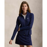 Jaket Golf Berzip Penuh Kabel Aktif Wanita RLX Ralph Lauren - Tentera Laut Berhaluan