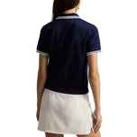RLX Ralph Lauren Women's Tour Pique Bear Polo Shirt - Refined Navy