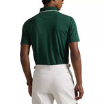 RLX Ralph Lauren Polo Bear Air Pique Golf Polo Shirt - Moss Agate