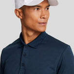 Lyle & Scott Tonal Tech Golf Polo Shirt - Dark Navy