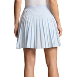 RLX Ralph Lauren Wanita 17 "prestasi skort golf yang dilancarkan semula - Oxford Blue Multi