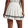 RLX Ralph Lauren Women's 4 -Way Stretch Pleated Golf Skort - Ceramic White/Navy