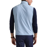 RLX Ralph Lauren Hybrid Full -Zip Golf Vest - Estate Blue Print