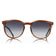 Hs eyewear frankie - makintab na milky / milky light brown demi