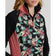 RLX Ralph Lauren Wanita UV Jersey 1/4 Zip Pullover - Pulau Bambu Floral Multi