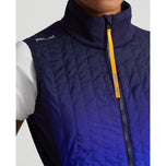 Rlx ralph lauren women's quilted hybrid full zip vest - aktibong ombre