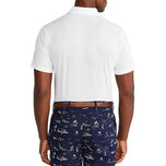 马球高尔夫拉尔夫·劳伦（Ralph Lauren）巡回演唱会Polo衬衫 - 白色