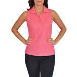 Glenmuir Women Jenna Sleeveless Golf Shirt - Sorbet