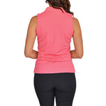 Glenmuir Women Jenna Sleeveless Golf Shirt - Sorbet