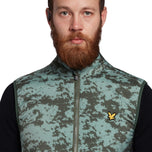 Lyle & Scott Seafoam Gilet - Cactus Green / Stonewall Green