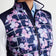 Jaket Golf Bertahan Air Hibrid Wanita Peter Millar - Floral Berkelah Tentera Laut