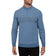 Travis Mathew Splash Ng Kulay 1/4 Zip Golf Mid -Layer - Heather Mid Blue