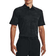 Sa ilalim ng Armor Playoff 2.0 Jacquard Golf Polo Shirt - Itim