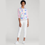 RLX Ralph Lauren Wanita Hibrid Wool Hibrid - Taylor Rose/Patchwork