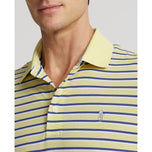 RLX Ralph Lauren Tour Pique Stripe Polo衬衫 - 布里斯托尔黄色